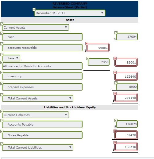 Amazing Partial Balance Sheet Wileyplus Accounting Equation Class 11 Solutions 6395