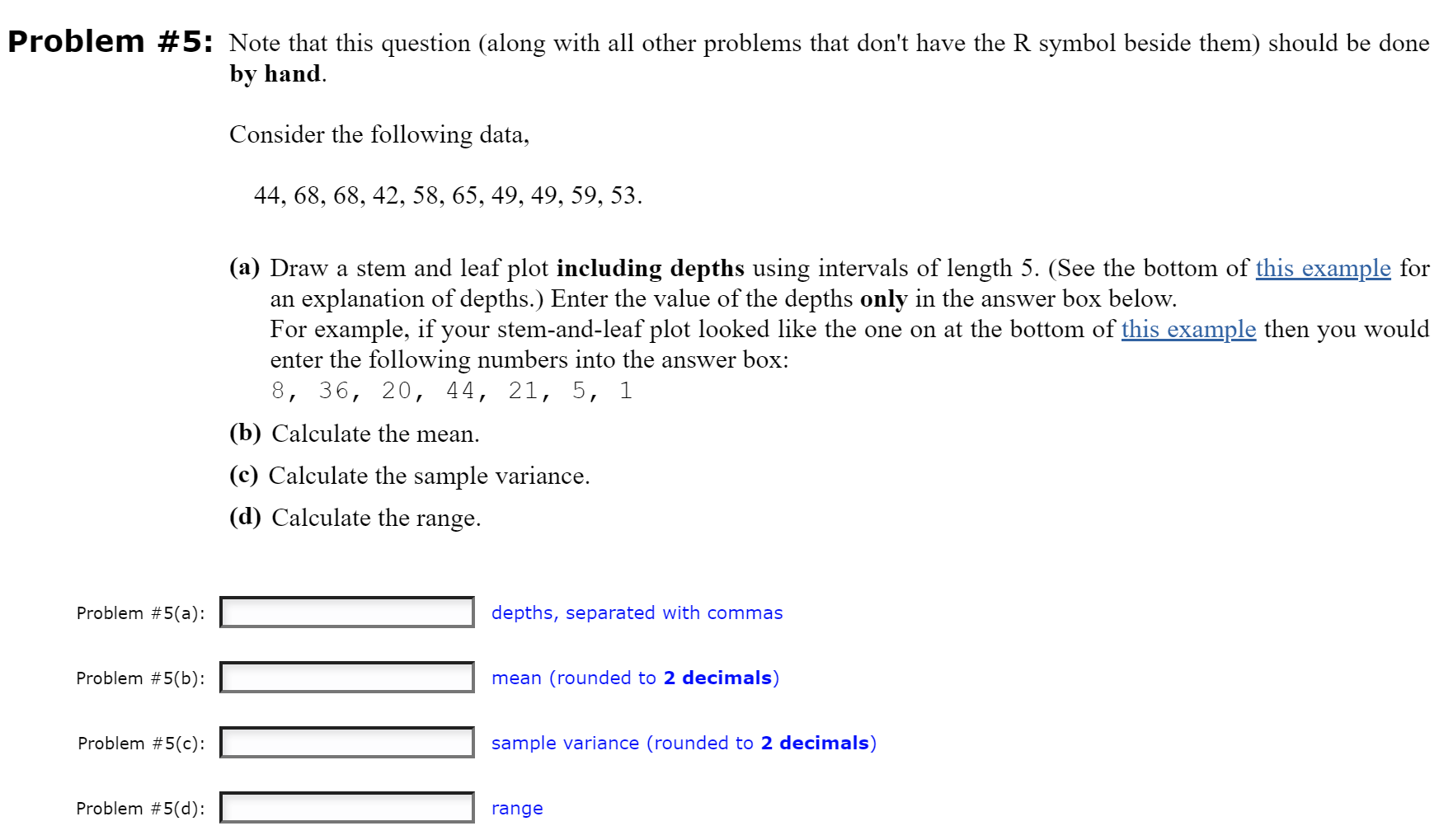Solved Problem # 5: Note that this question (along with all | Chegg.com