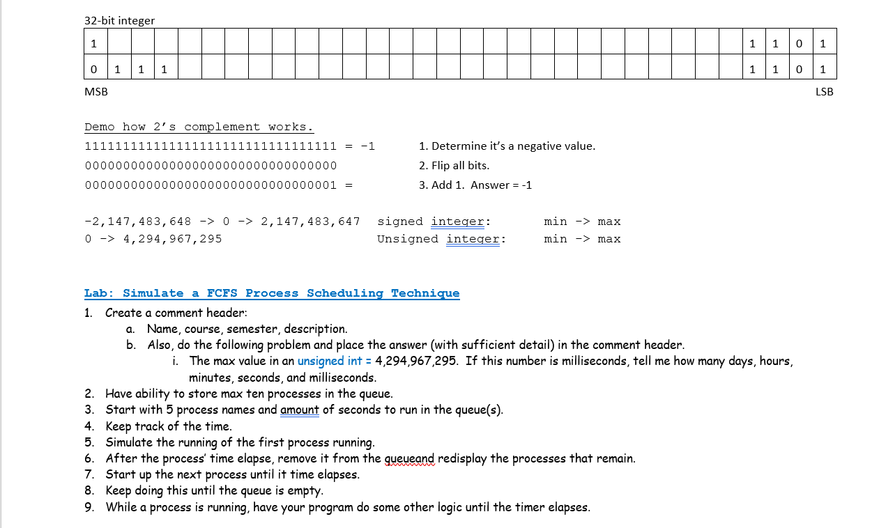 Solved Can you do the program in C language all 9 steps? | Chegg.com