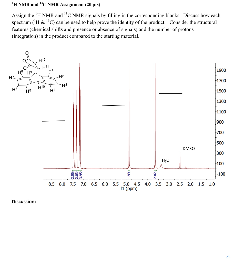 13c nmr assignment