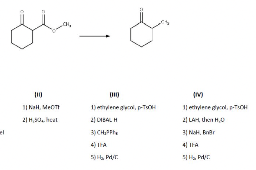 Solved Ch3 Ch₂ (11) (iv) 1) Nah, Meote 1) Ethylene Glycol, 