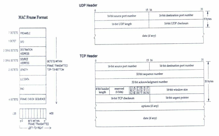 Solved a) (8) Given the first 60 bytes of a TCP/IP packet | Chegg.com