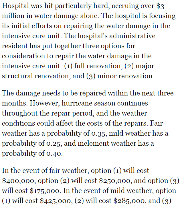 Solved In this exercise, you are asked to construct a payoff | Chegg.com