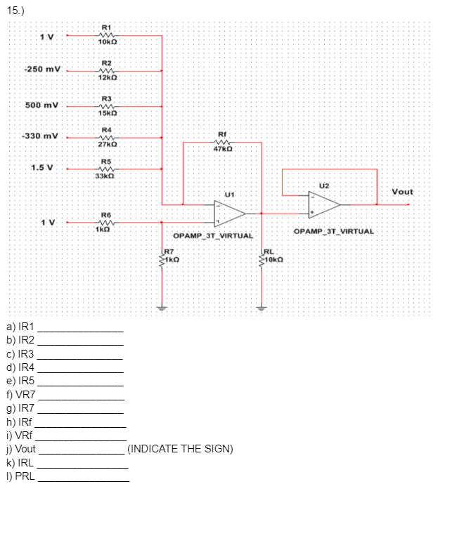 Solved 15 A ∣r1 B ∣r2 C Lr3 D ∣r4 E 1r5 F Vr7 G 1r7