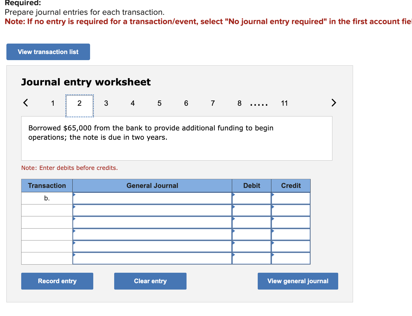 Solved Journal Entry Worksheet \begin{tabular}{cccc}