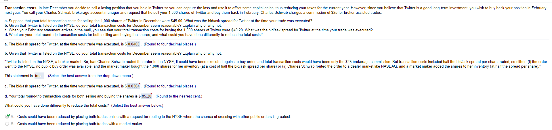 Solved This is the correct answers for this problem, I need | Chegg.com