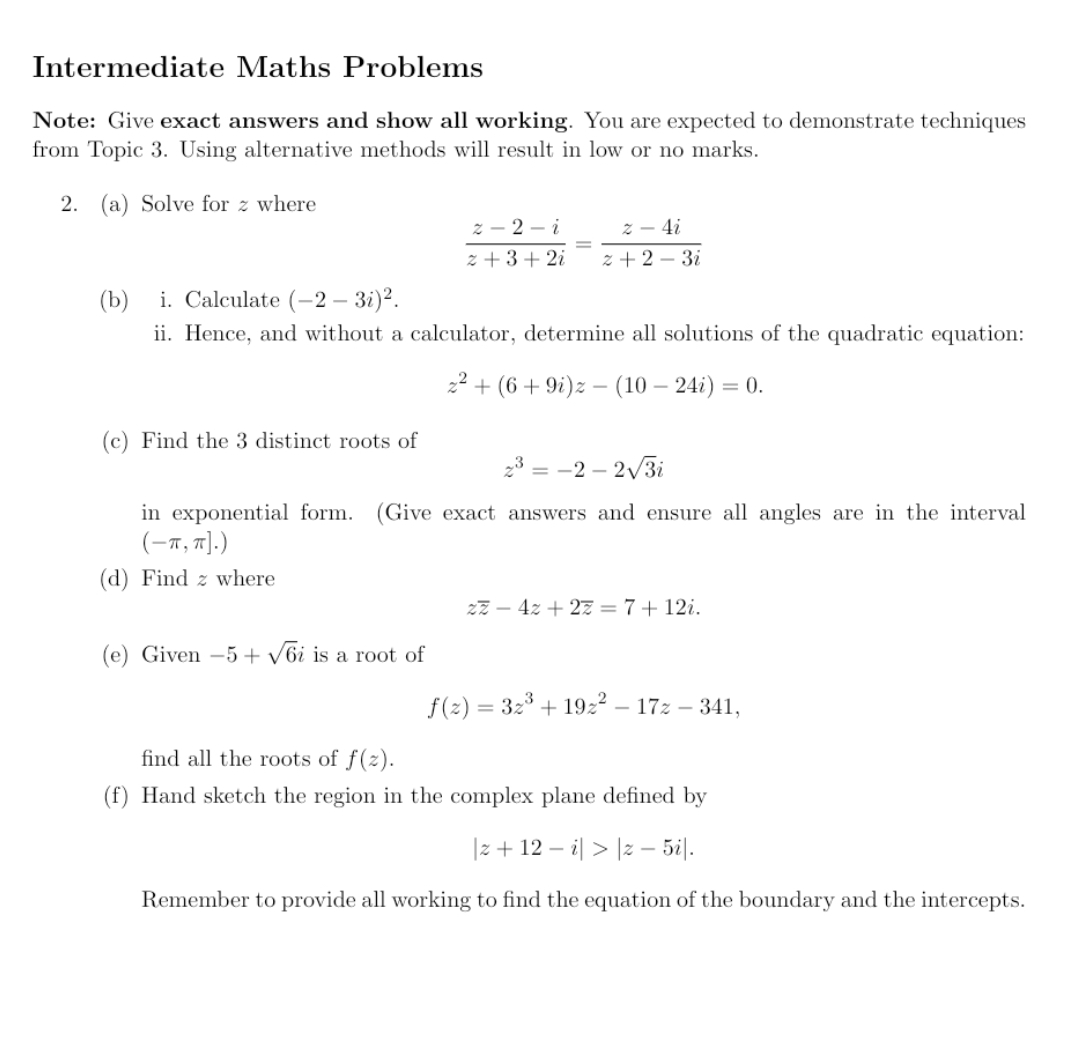 solved-intermediate-maths-problems-note-give-exact-answers-chegg