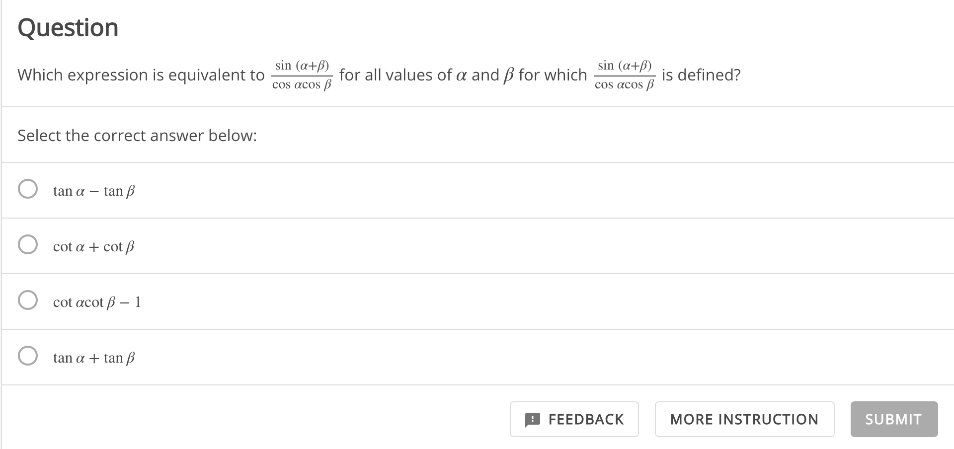 solved-which-expression-is-equivalent-to-sin-cos-cos-chegg