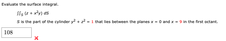 Solved Evaluate the surface integral x2y) ds SSs (z S is the | Chegg.com