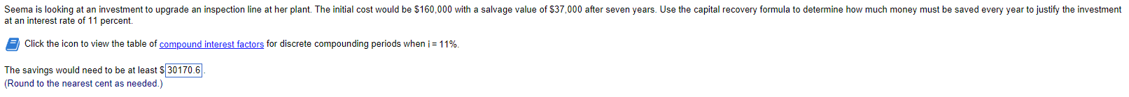 11 Percent Interest Rate