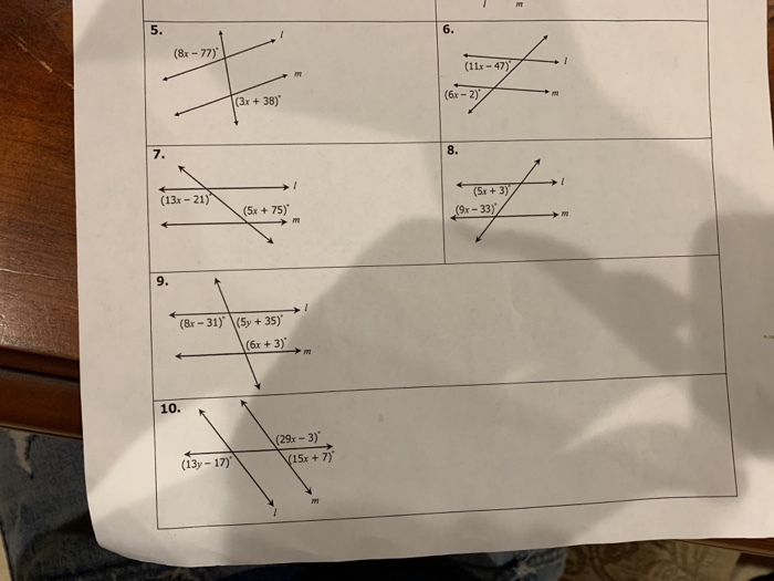 7 x 3 )= 9 x 1 )- 38