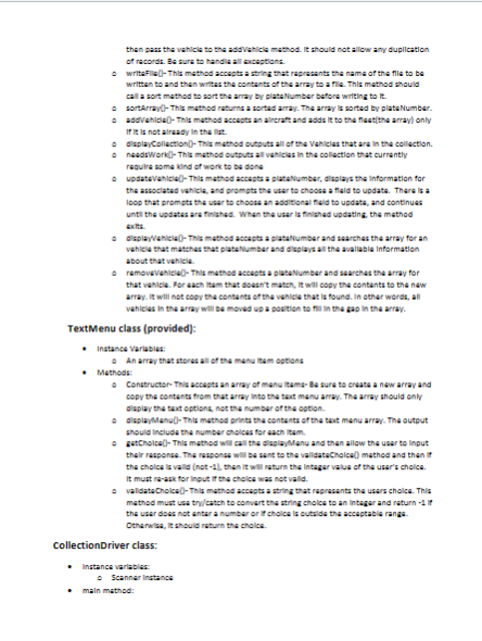 Solved This program is in java!!! Heres the UML diagrams for | Chegg.com