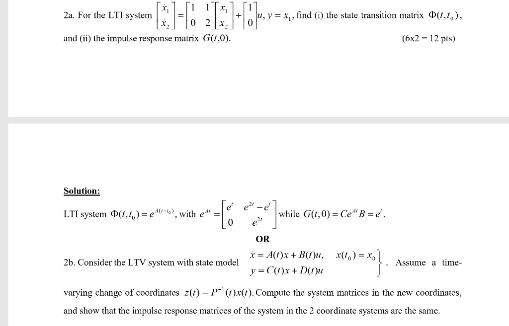 Solved It Is Solved But I Can T Get It Please Write Each Chegg Com