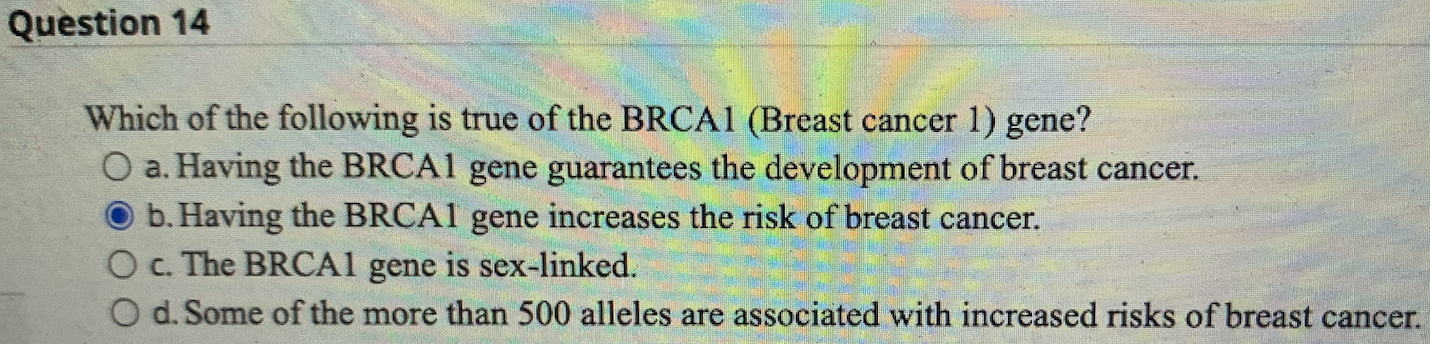 Solved Which of the following is true of gene expression? a. | Chegg.com