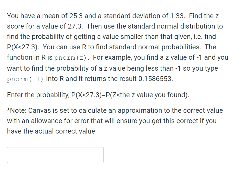 Solved You have a mean of 50.6 and a standard deviation of | Chegg.com