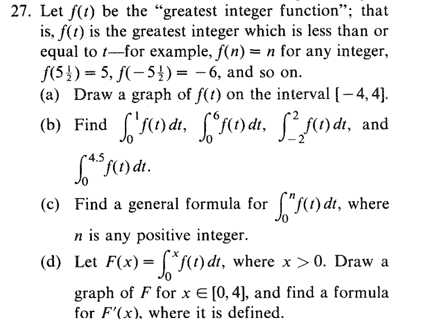 greatest integer function examples