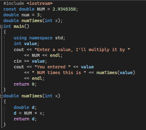 Solved Here is a small program. Which of the statements | Chegg.com