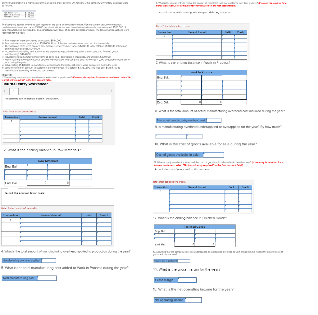 Solved The company applies overhead cost to jobs on the