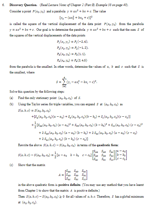 Solved Discovery Question. (Read Lecture Notes of Chapter 2 | Chegg.com