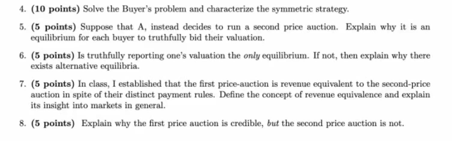 Auction  Establish The Run