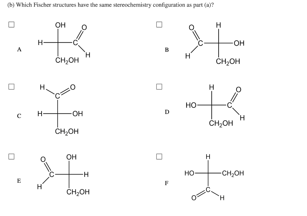 Solved Glyceraldehyde is shown as a Fischer projection. H C | Chegg.com