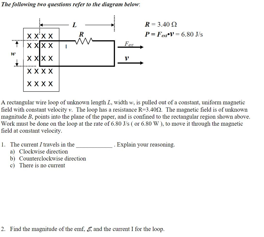 Solved The Following Two Questions Refer To The Diagram B Chegg Com