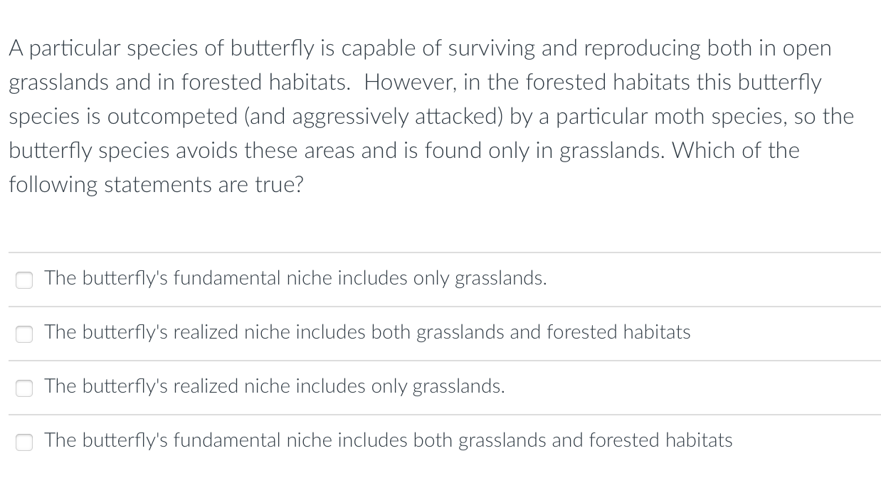 Solved The figure below shows the growth of two species in | Chegg.com