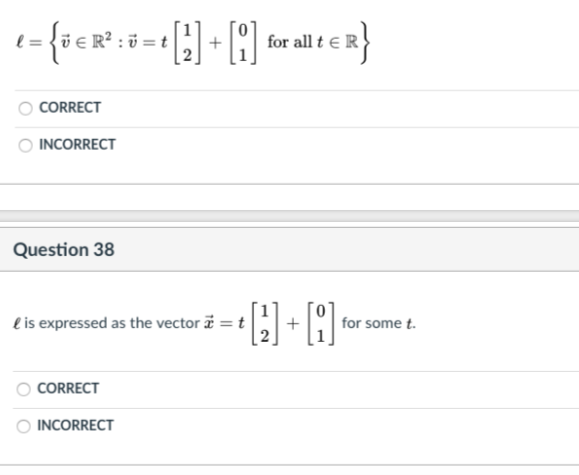 Solved Let Ic Rº Be The Line Given By The Equation Y 2x Chegg Com