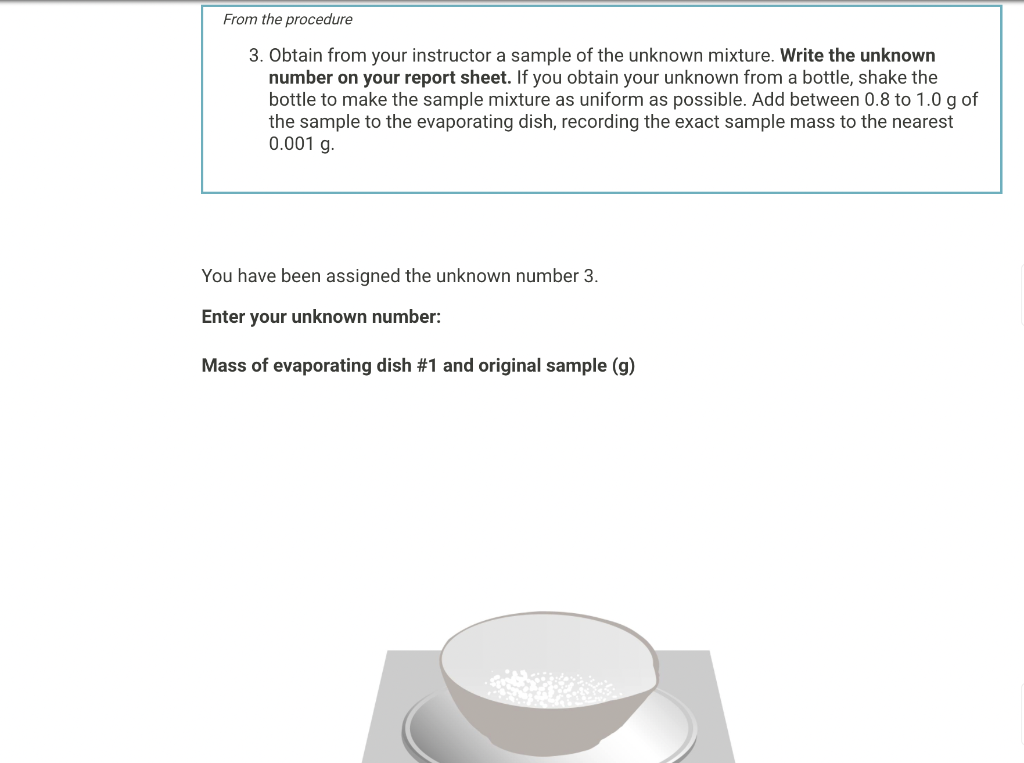 Solved Mass of evaporating dish 1 (g) 37.150, O +0/T+