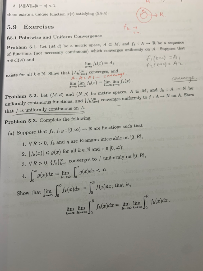 Solved 3 K 16 Al 1 There Exists A Unique Chegg Com