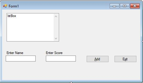 Creating a visual basic program that allows a teacher | Chegg.com