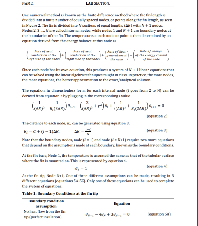 Numerical Analysis of Annular Radial Fins of Uniform | Chegg.com