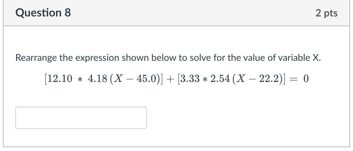 Solved Rearrange the expression shown below to solve for the | Chegg.com