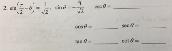 square root 1 sin 2 theta ))