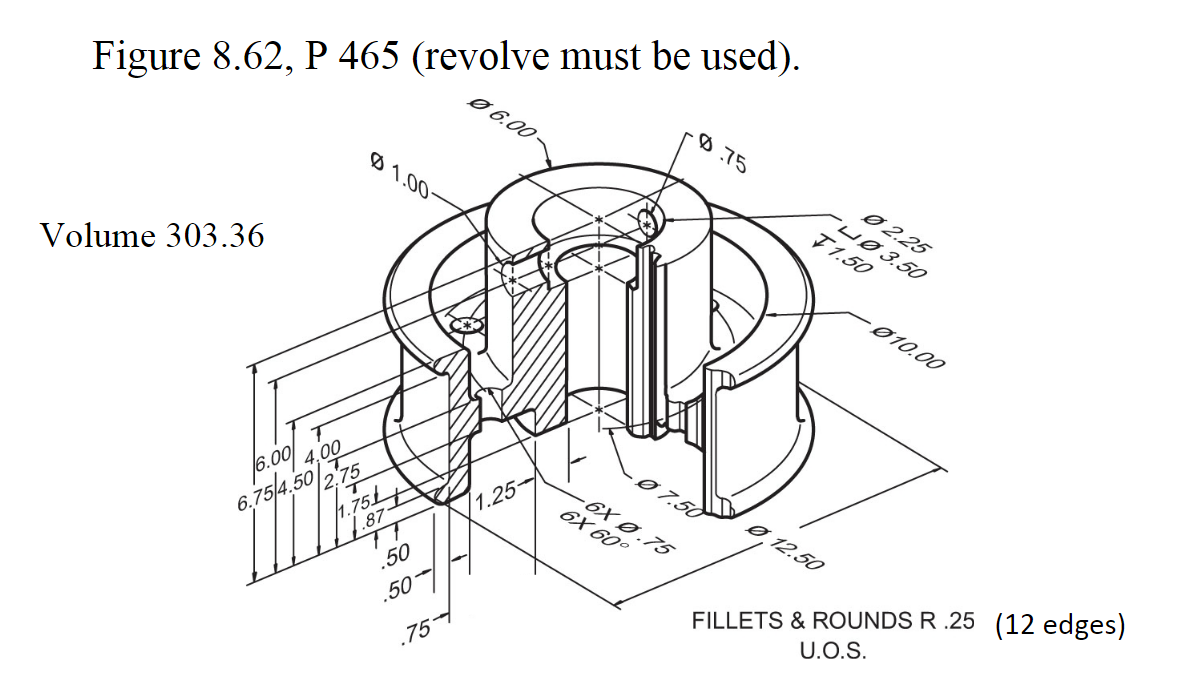 Solved 1. Make the two parts using Hole and Pattern. 2. Save | Chegg.com