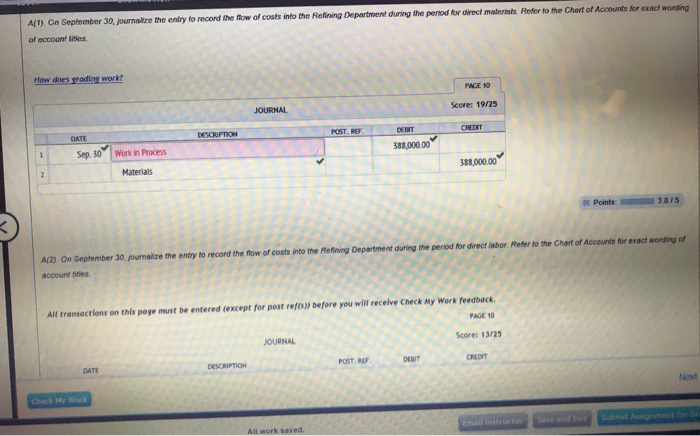 Solved Entries For Flow Of Factory Costs For Process Cost Chegg
