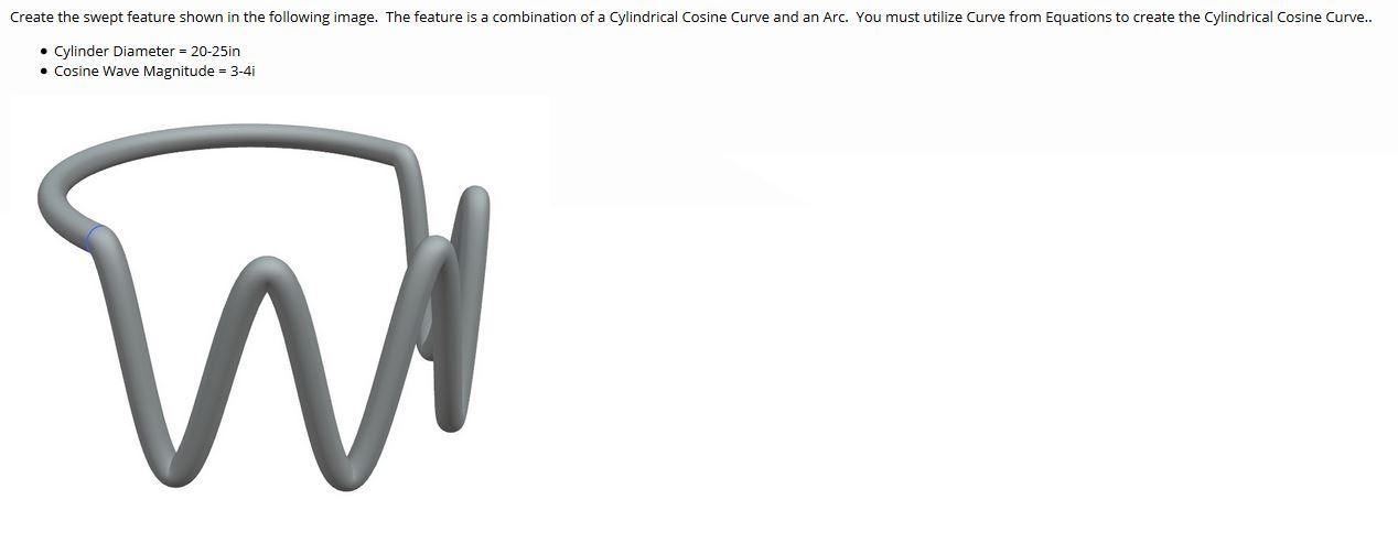 Create the swept feature shown in the following | Chegg.com