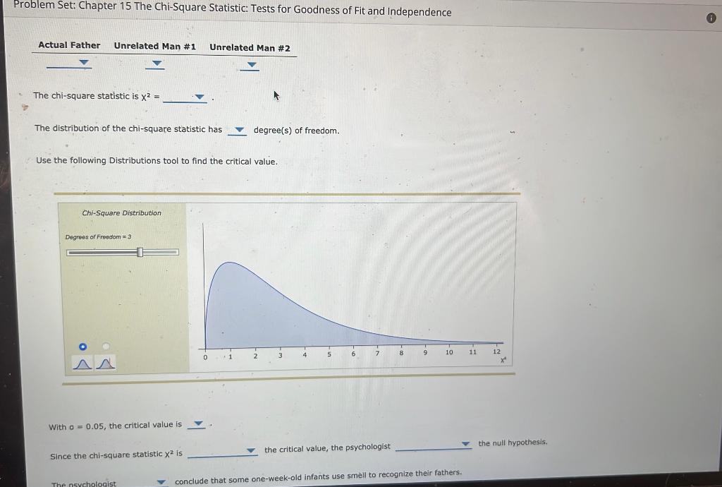 Solved Problem Set: Chapter 15 The Chi-Square Statistic: | Chegg.com