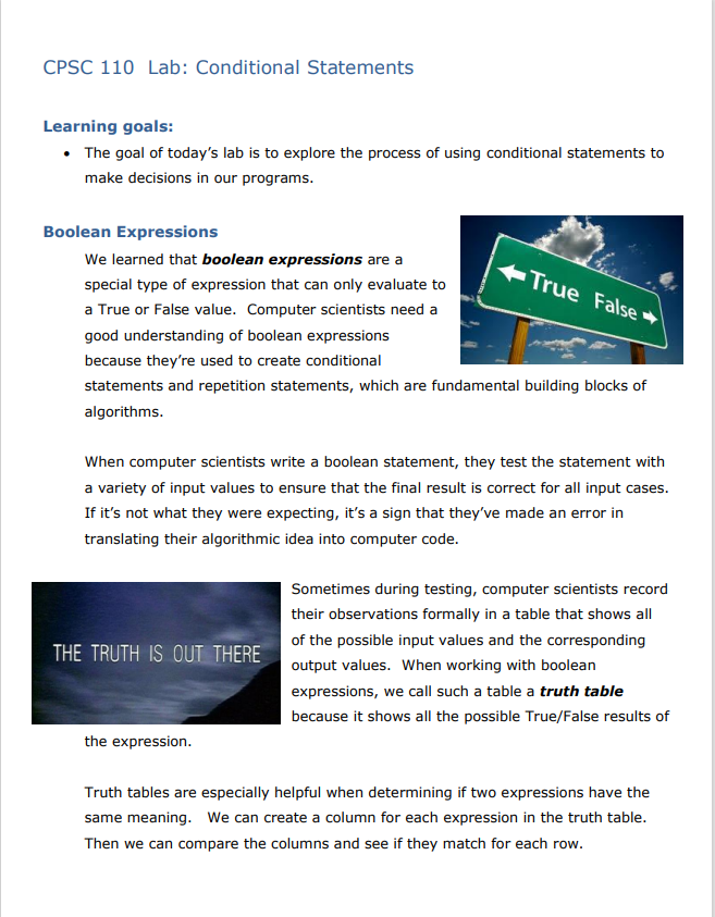 Solved Learning goals: - The goal of today's lab is to | Chegg.com
