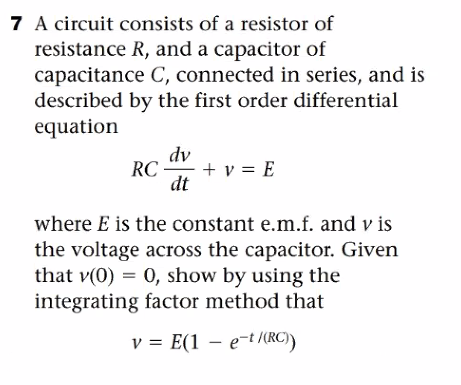 Solved 7 A circuit consists of a resistor of resistance R, | Chegg.com