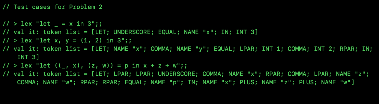 Solved The type expr in Assignment2.fs represents the | Chegg.com