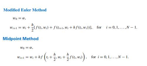 Solved Runge-Kutta Methods: With the next information of | Chegg.com