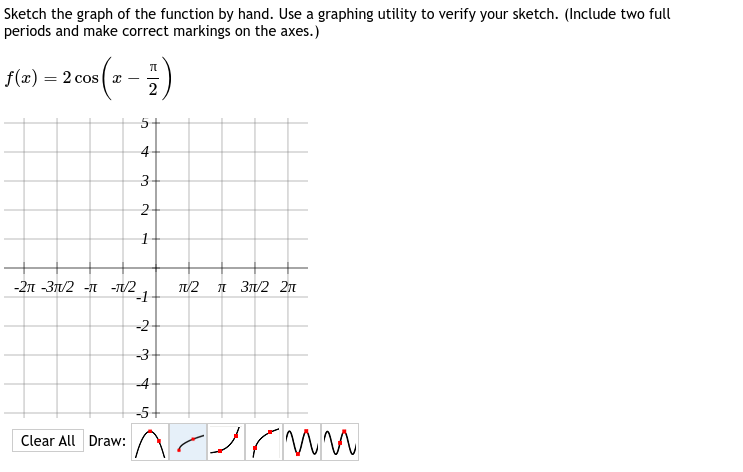 Solved Sketch the graph of the function by hand. Use a | Chegg.com