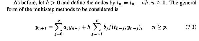 Solved 8. Prove that (7.8) is necessary for the multistep | Chegg.com