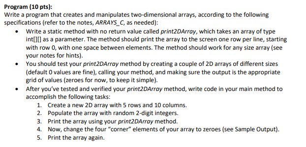 Solved I need help writing this code in Java. Here | Chegg.com