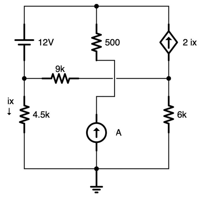 Solved Using nodal analysis, calculate the value of each | Chegg.com