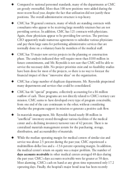 coastal medical center case study chapter 1