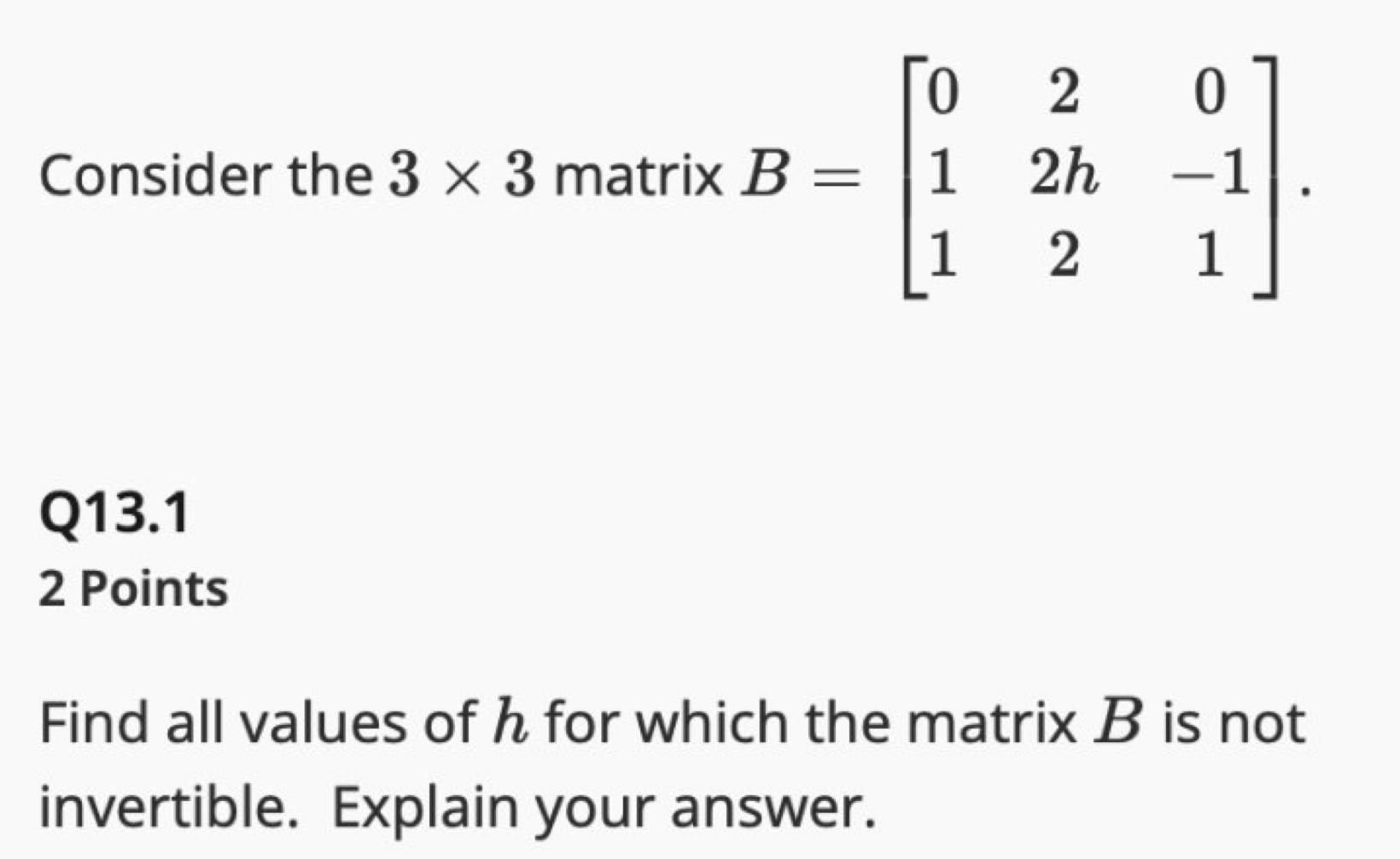 Please Help Solve This Linear Algebra | Chegg.com