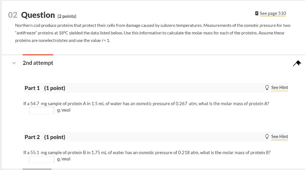 Solved e See page 510 02 Question (2 points) Northern cod | Chegg.com