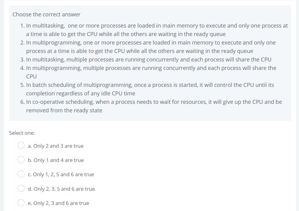 Solved Choose the correct answer 1. A virtual machine | Chegg.com
